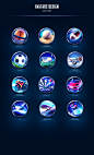 WSOP -icons and avatars : Icons and avatars for WSOP mobile game.