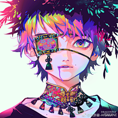 梦醒见鲸采集到画师  秋赤音