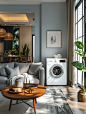 zoan528664_The_combination_of_washing_machine_and_refrigerator__f6bd65dd-071f-4ac7-8c06-8aa748b8403b