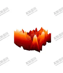 抽象山峰 【酷图网】梦幻,抽象,山峰,水墨,泼墨,迷雾,烟雾缭绕,山,插画,矢量