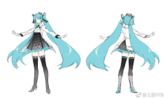 咸兵采集到初音未来