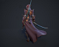 Dark elf assassin, Alex Malykhin : Hi everyone. I finished my last work. I hope  you will enjoy))
Based on this concept https://www.artstation.com/artwork/Yokq6
Also you will able to see hipoly model there https://www.artstation.com/artwork/QDxx3
P.S. Tha