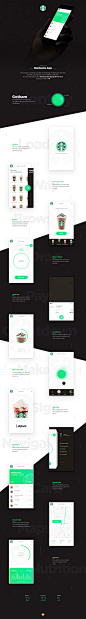 Starbucks App ~ Freebies Vol.5 on Behance