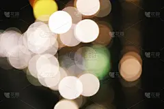 温暖的散焦光散焦