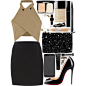 A fashion look from March 2015 featuring brown shirt, Alexander Wang and heels & pumps. Browse and shop related looks.
