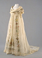 Costume | Ensemble Date: ca. 1798 Culture: European (probably) Medium: cotton, silk .