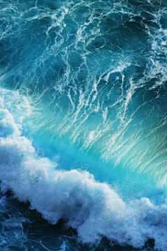 天青纸鸢采集到森罗万象_海浪