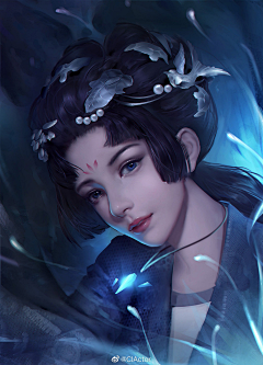 sugar婷采集到T-头像-半身像