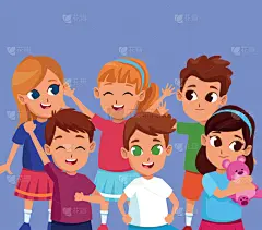 可爱的,儿童,幸福,动画片,泰迪熊,学龄前儿童,小的,熊,童年,微笑