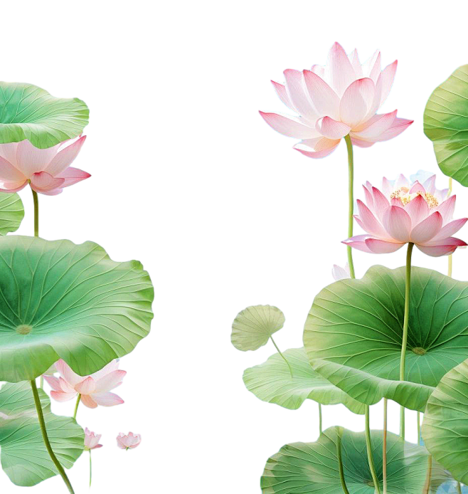 荷花莲花荷叶莲叶png (40)