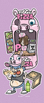 Piggy Pizza by ~cronobreaker