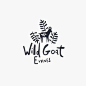 Wild Goat Events by Rosie Harbottle @rosieharbottle - BEAUTIFUL BRAND DESIGN @brandcurated @brandcurated - Want to be featured next? Follow us and tag #logoinspirations in your post