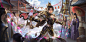 Anime 6098x2963 sanguosha video game characters Three Kingdoms video games video game girls