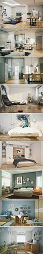 #我爱我家# 由越南设计师Vic Nguyen带来的现代住宅，简约时尚，充满了艺术感！http://t.cn/zRT8Dlr