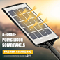 Amazon.com: WYWNA 太阳能户外灯运动传感器:LED 太阳能路灯户外 6000K 15000LM 太阳能停车场灯黄昏到黎明太阳能灯防水太阳能安全泛光灯遥控器 : 家居装修