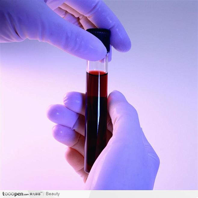 医疗情景 医疗检测 试管 抽血