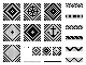 冬季圣诞针织毛衣布料花纹纹理AI矢量图案 印刷背景 (5)