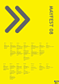 Degree Show 2008 : A project that involved designing the branding materials for the Graduate Degree Show 2008