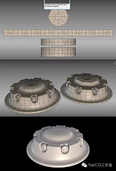 铜枪鱼采集到建模 布线