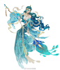 #见月隐隐# 崇羽的妈妈，风邈的前妻，本体是青鸾