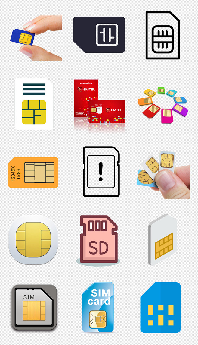 存储卡电信移动联通手机卡sim卡海报PN...