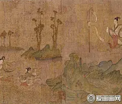 顾恺之《洛神赋图》传世名画（第09段）高清大图欣赏