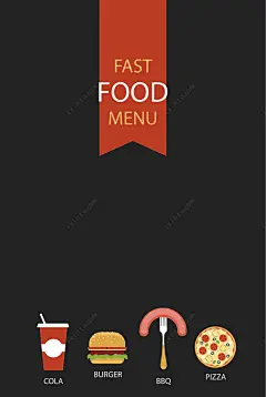 扁平化美味快餐食物海报背景矢量图高清素材 可乐 开心 快餐 扁平化 披萨 汉堡 海报 烤肠 矢量 矢量图 素材 美味 背景 艺术字 食物 香肠 背景 设计图片 免费下载 页面网页 平面电商 创意素材