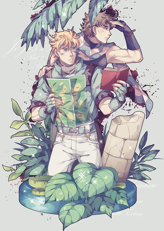 jojo的奇妙冒险同人图插画壁纸jungle半次元第一中文cos绘画小说社区
