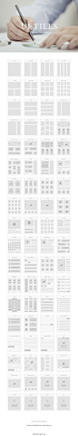 【Ai·设计】UI Tiles：线框图和流程图...