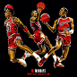 @theretrokings: MJ Monday is in full effect. I'll be posting some of my favorite MJ designs today. Starting with this triple threat.  No one does MJ inspired designs like we do. NO ONE. Period. #theretrokings #retrokings #mjmondays #jordan #goat #classic 