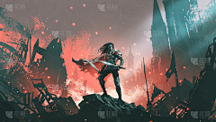 pPvdhrPF采集到游戏原画参考