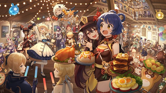Anime 4096x2317 Noel...
