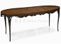美式新古典家具定制 美式实木长餐桌/餐台