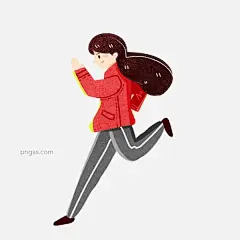 卡通男孩在跑步免抠图图片大小2000x2000px 图片尺寸1.16 MB 来自PNG搜索网 pngss.com 免费免扣png素材下载！背包包#动漫人物#红色衣服男孩#卡通男孩#卡通人物#卡通手绘#卡通书包#免抠图#