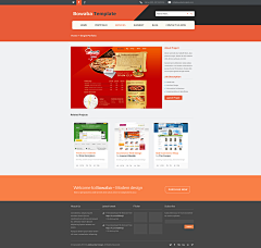 Zhongtt采集到网页设计-黄、橙