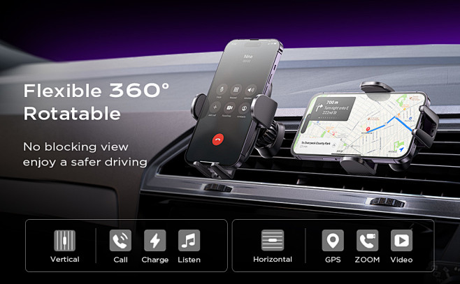 car phone holder ven...