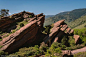 Jagged Rock Formation at Red Rocks Park and Amphitheatre || Best Things To Do in Colorado for Nature Lovers || #Colorado #Travel