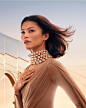Photo shared by BVLGARI Official on May 29, 2024 tagging @zendaya. May be an image of one or more people, makeup, jewelry and poster.