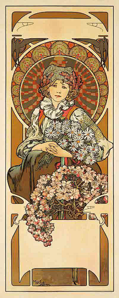 Blcher_en采集到阿尔丰斯·穆夏（Alphonse Maria Mucha） ​