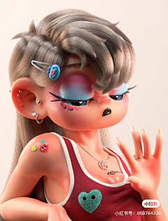 张小拼采集到C-插画—2.5D & C4D