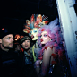 David Lachapelle and Terr Richardson and PrettyPuke photo of a meth mouth fashion show in 2001 in Brooklyn, high flash, eerie, beautiful, wondrous, fairytale, magic, psychedelic, Telecine 2001, Fujifilm Velvia 100, Kodachrome 64, 2001 Arri SR camera, film