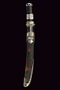 A beautiful tanto with silver Aikuchi - 7. Mid-16th Century.