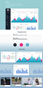 20个令人震惊的个人中心页面（Dashboard仪表盘）设计欣赏Dashboard-UI-Design-24203109