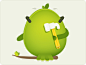 Tiny Evil Early Bird...
