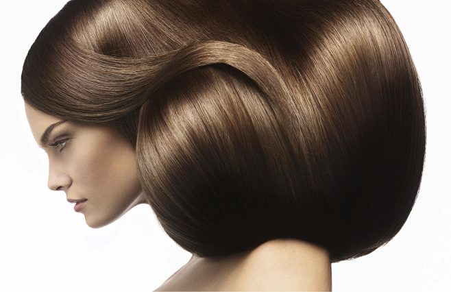 创意人物头发海报 美女头发图片 健康飘逸.