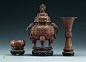 中国古代青铜炉具高清素材