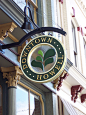 Storefront Signs : Absolutely beautiful hand-crafted signs utilizing classic techniques and materials.