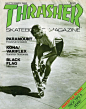 September 1982 "Thrasher" magazine cover