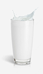 杯装的牛奶高清素材 产品实物 早餐 牛奶 玻璃杯 白色 元素 免抠png 设计图片 免费下载 页面网页 平面电商 创意素材