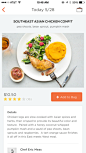 Munchery iPhone detail views screenshot